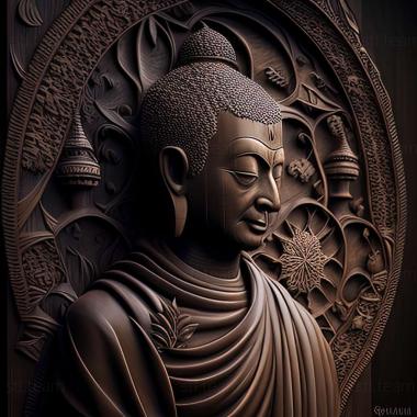 3D модель Bhikkhu (STL)